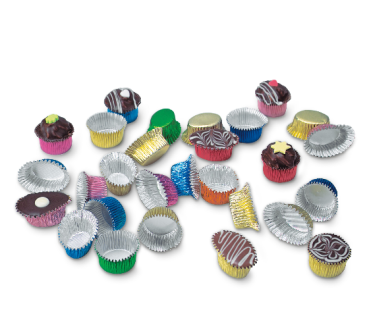 Preview: Städter Pralinenkapseln - Rund & Oval - 50 Stück